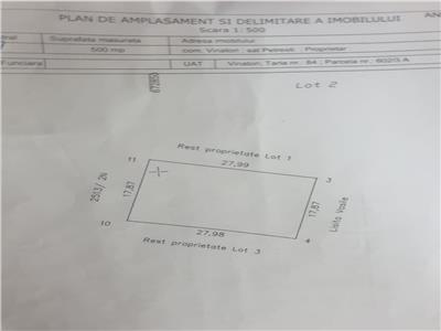 Teren Petresti 500mp